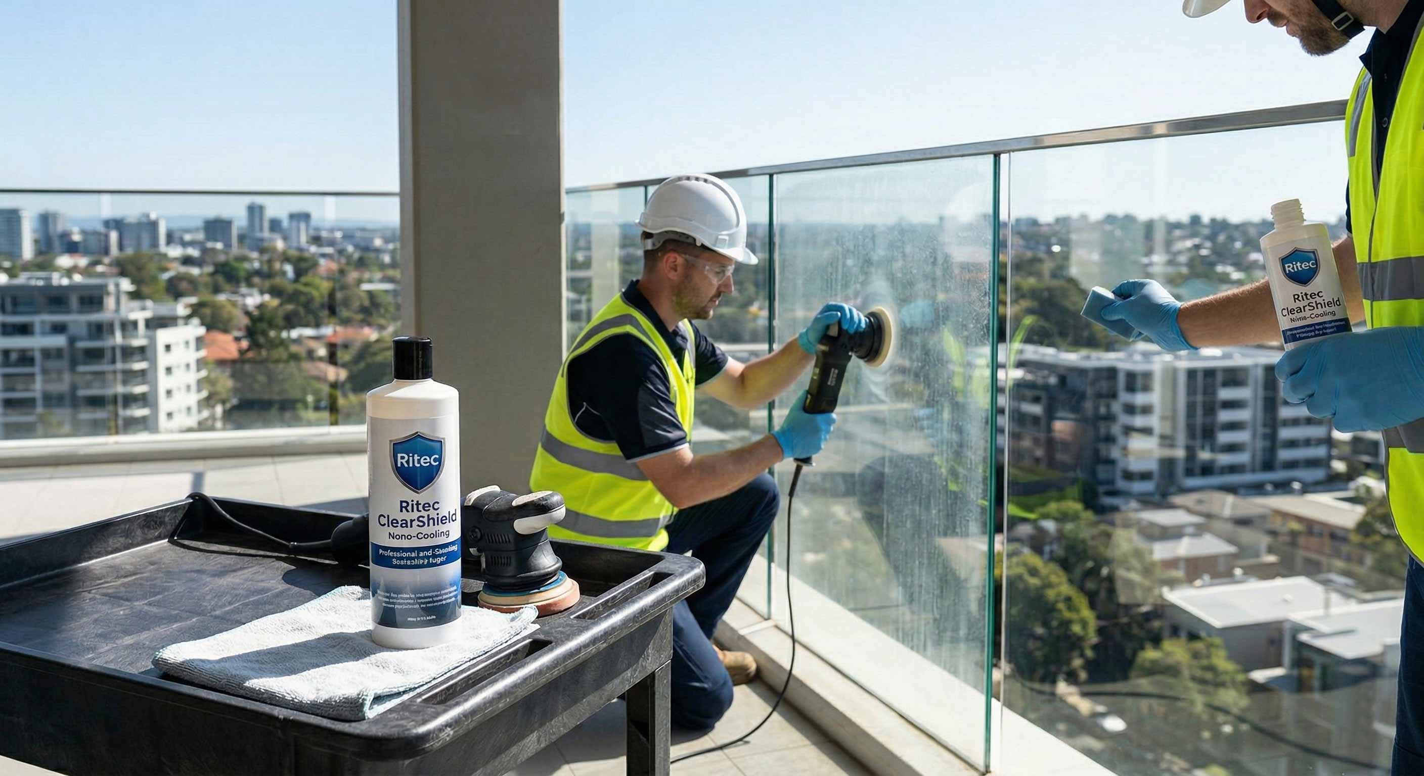 Glass Balustrade Deep Clean Service